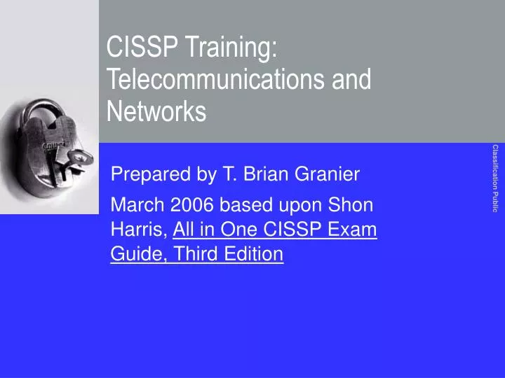 cissp training telecommunications and networks