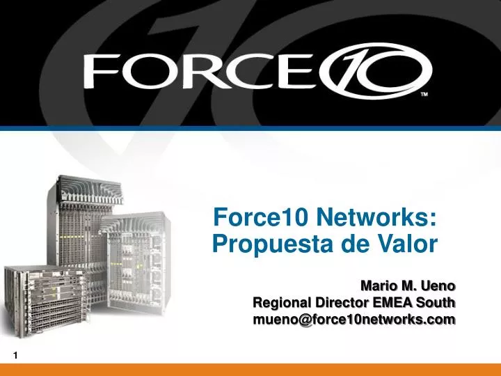 force10 networks propuesta de valor