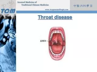 Throat disease