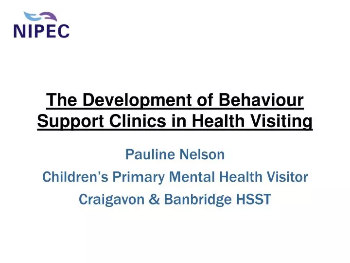 the development of behaviour support clinics in health visiting