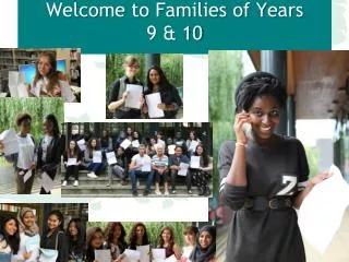 Welcome to Families of Years 9 &amp; 10