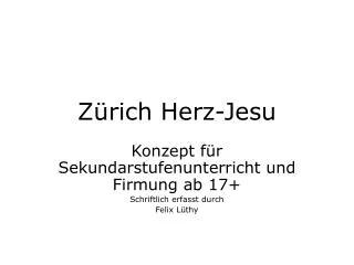 z rich herz jesu