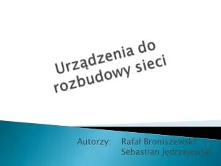 autorzy rafa broniszewski sebastian j drzejewski