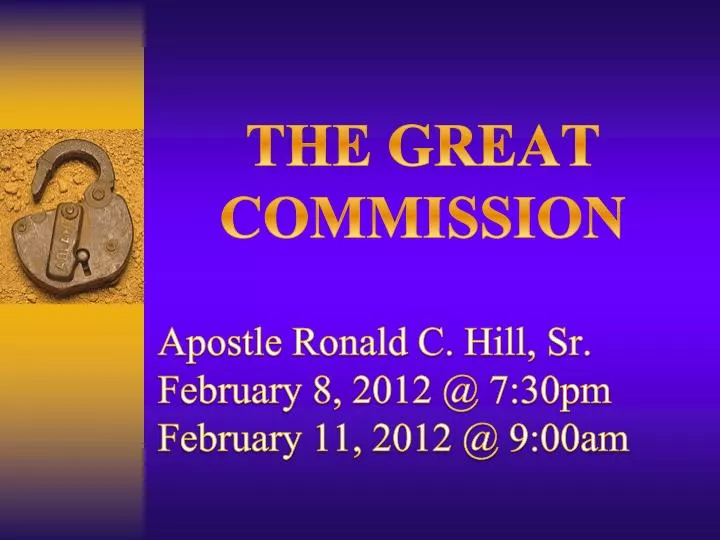 the great commission