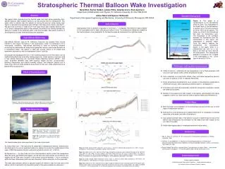 Stratospheric Thermal Balloon Wake Investigation