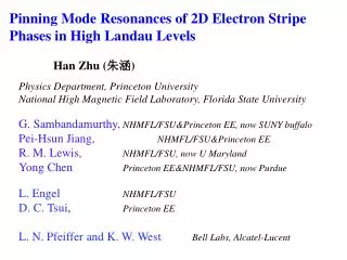 Pinning Mode Resonances of 2D Electron Stripe Phases in High Landau Levels