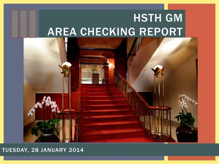 hsth gm area checking report