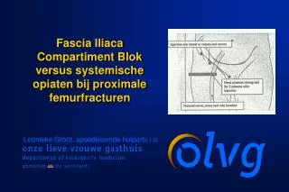 fascia iliaca compartiment blok versus systemische opiaten bij proximale femurfracturen