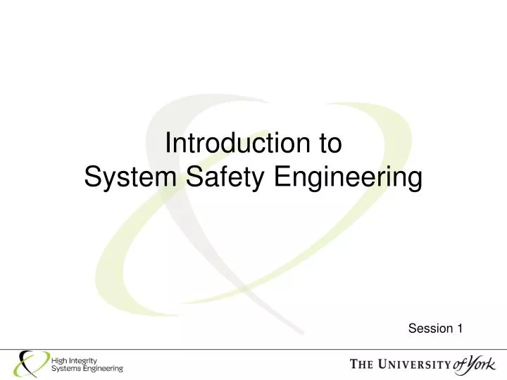 introduction to system safety engineering