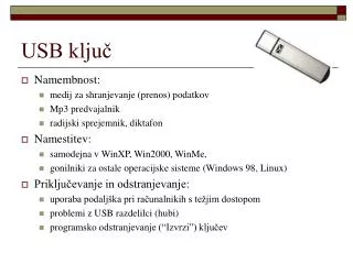 usb klju