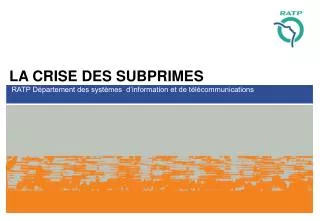 ratp d partement des syst mes d information et de t l communications