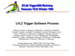 LVL2 Trigger Software Process