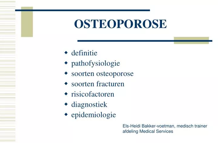 osteoporose