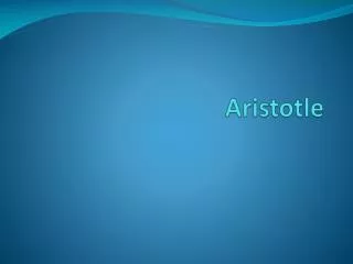 Aristotle