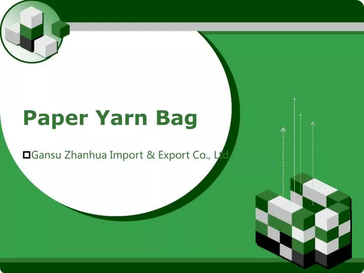 paper yarn bag