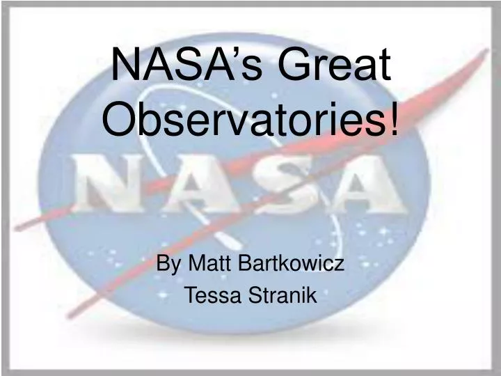 nasa s great observatories