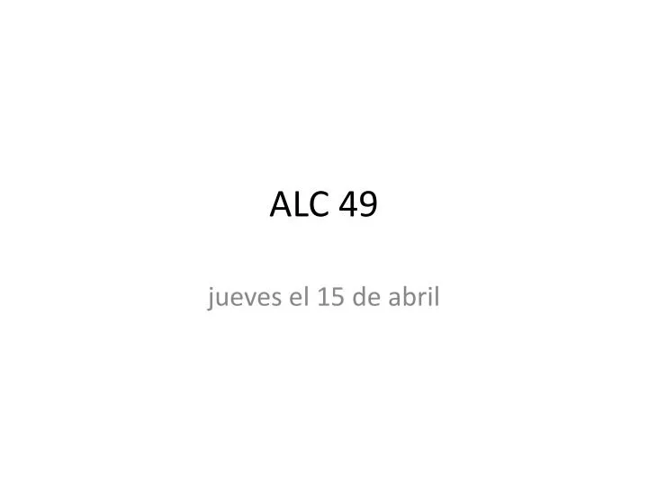 alc 49