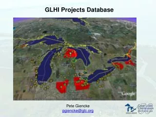 GLHI Projects Database