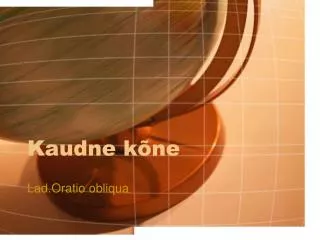 kaudne k ne