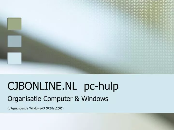 cjbonline nl pc hulp