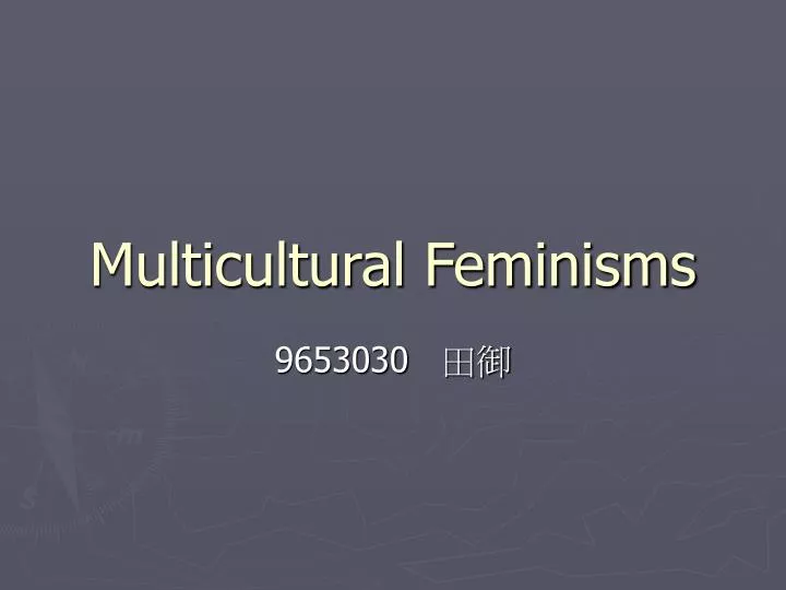 multicultural feminisms
