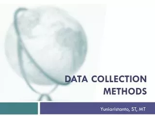 data collection methods