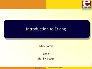 Introduction to Erlang