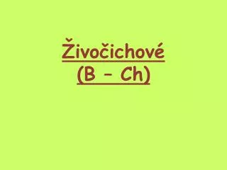 ivo ichov b ch