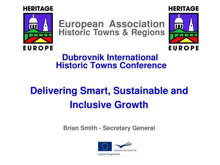 dubrovnik international historic towns conference