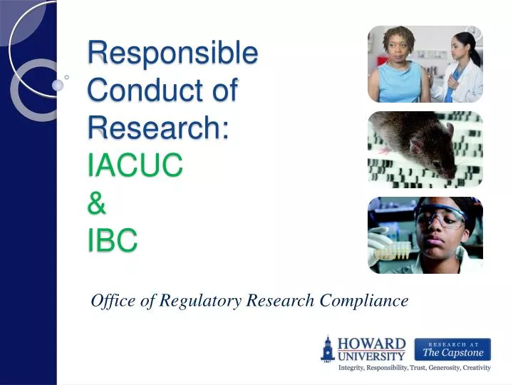 responsible conduct of research iacuc ibc