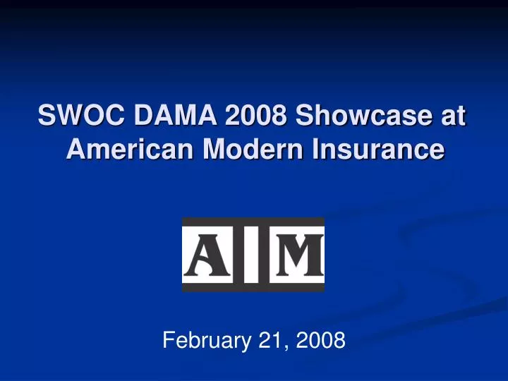 swoc dama 2008 showcase at american modern insurance
