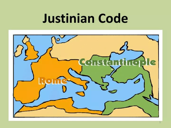 justinian code