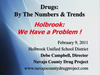 Drugs: By The Numbers &amp; Trends