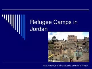 Refugee Camps in Jordan