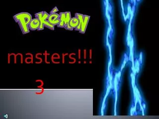 masters!!!