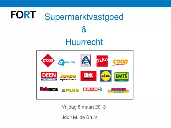 supermarktvastgoed huurrecht