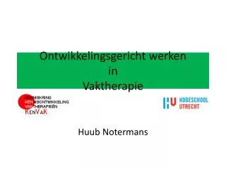 ontwikkelingsgericht werken in vaktherapie