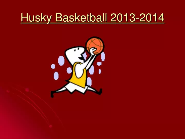 husky basketball 2013 2014