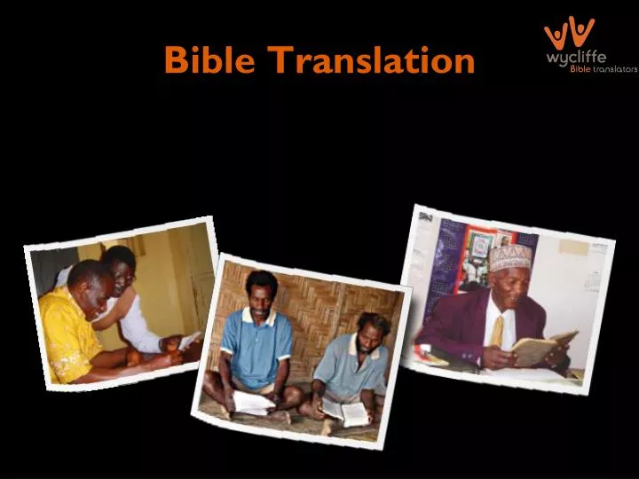 bible translation