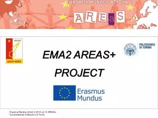 EMA2 AREAS+ PROJECT