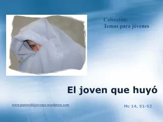 el joven que huy