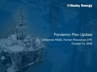 Pandemic Plan Update