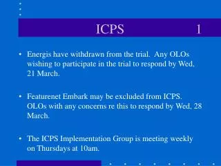 ICPS 1