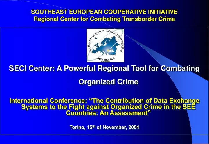 southeast european cooperative initiative regional center for combating transborder crime