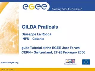 GILDA Praticals