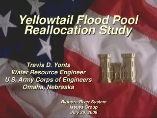 Yellowtail Flood Pool Reallocation Study