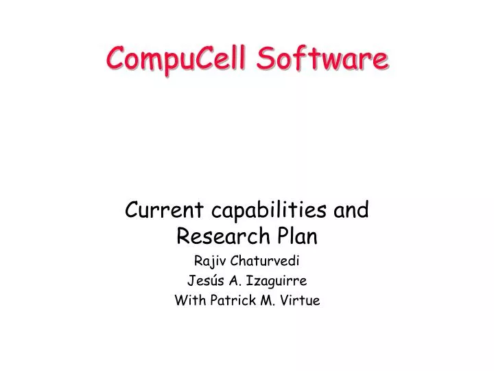 compucell software