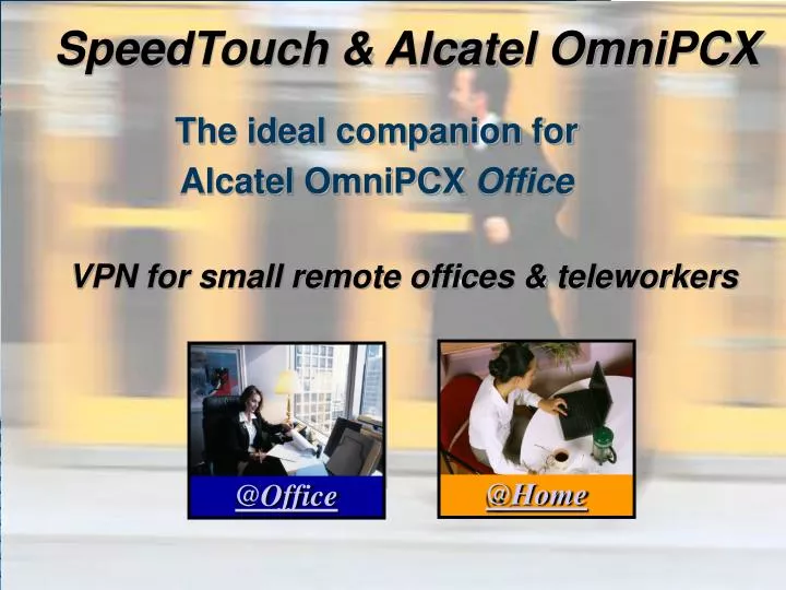 speedtouch alcatel omnipcx