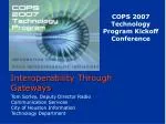 Enhancing Public Safety Communication: Interoperability Via Gateway Solutions - slide 1