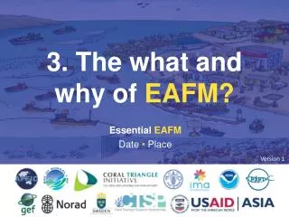 3. The what and why of EAFM?